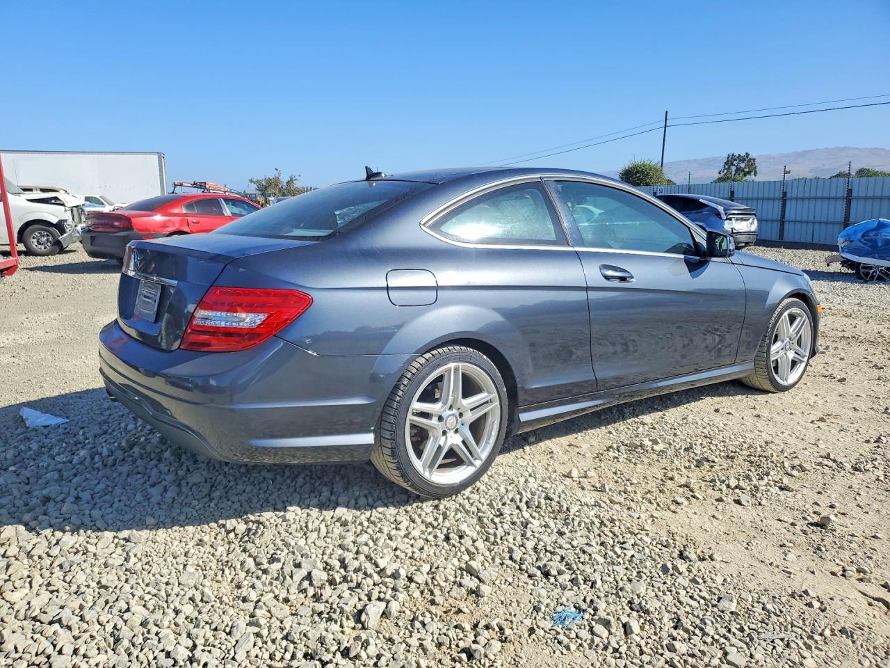 2014 Mercedes-benz C 250 Угольный vin: WDDGJ4HB3EG274418