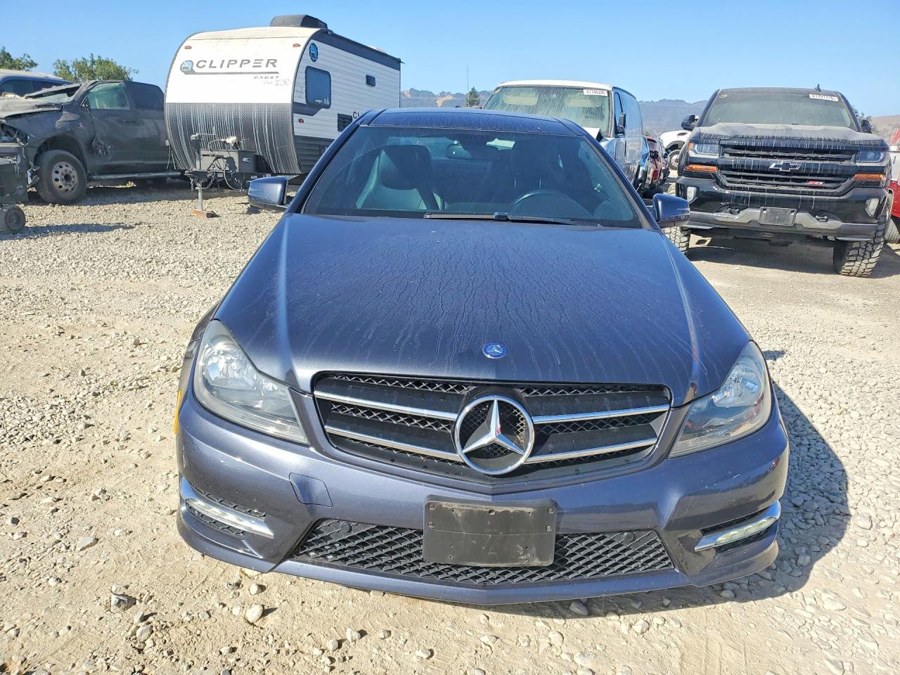 2014 Mercedes-benz C 250 Угольный vin: WDDGJ4HB3EG274418