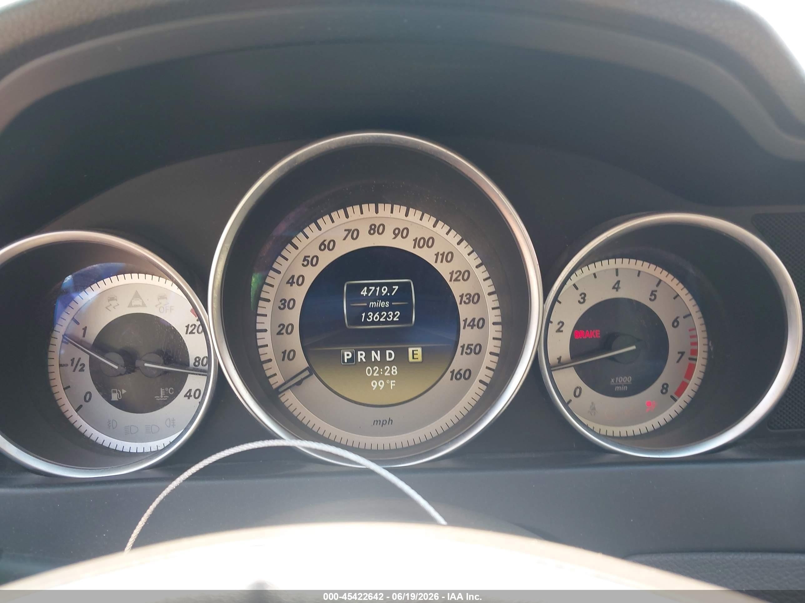 2012 Mercedes-benz C 250 White vin: WDDGJ4HB4CF847832