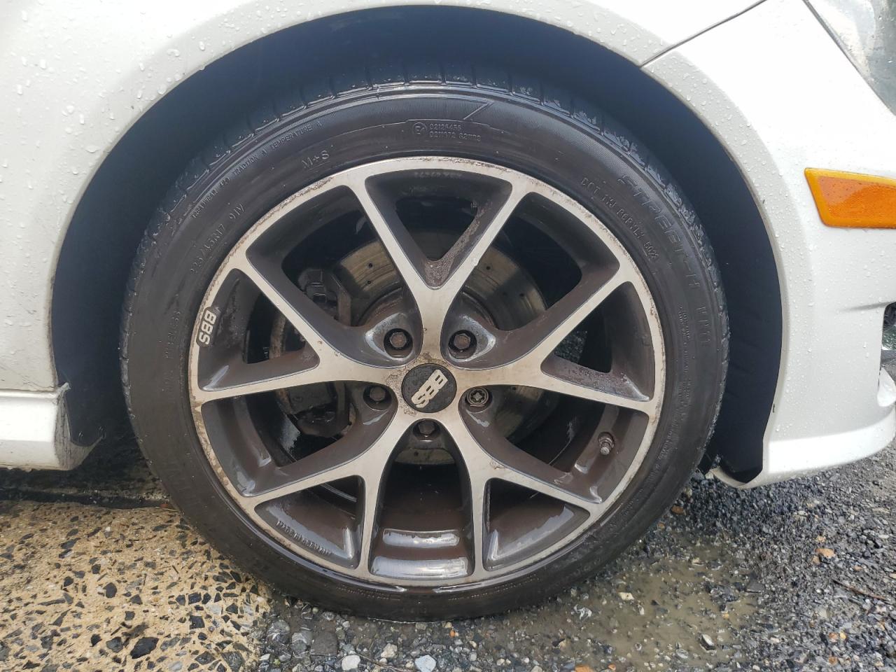 2012 Mercedes-benz C 250 White vin: WDDGJ4HB4CF856501 Damage: Right Front Wheel, Curb Rash, > 12 Inches