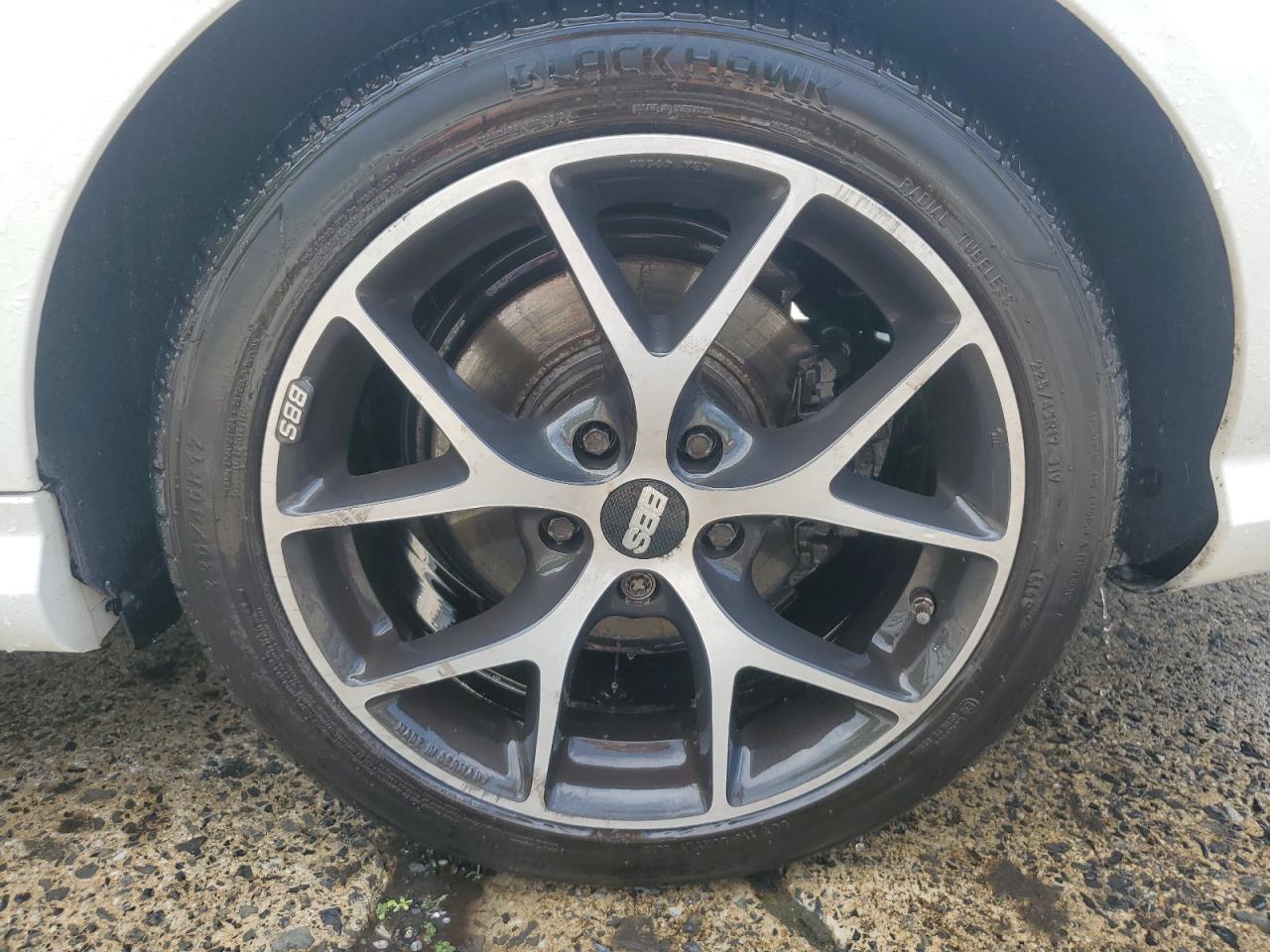 2012 Mercedes-benz C 250 White vin: WDDGJ4HB4CF856501 Damage: Left Rear Wheel, Curb Rash, 2 To 3 Inches