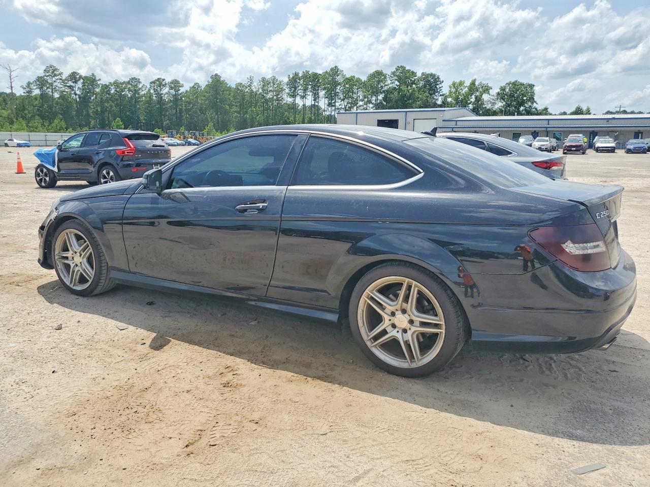 2014 Mercedes-benz C 250 Black vin: WDDGJ4HB5EG200708