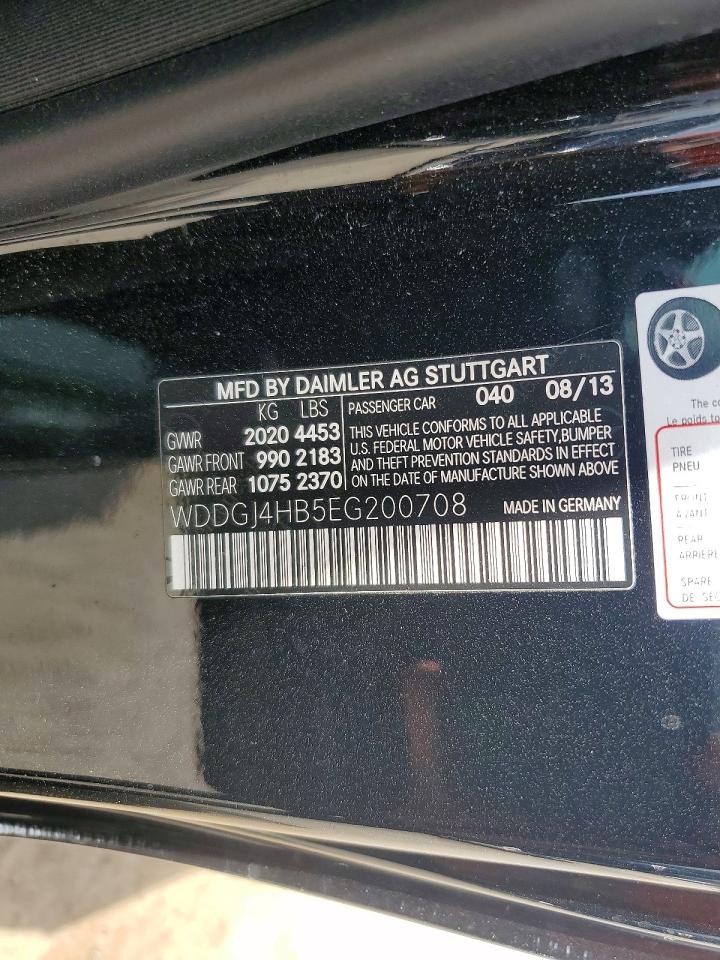 2014 Mercedes-benz C 250 Black vin: WDDGJ4HB5EG200708