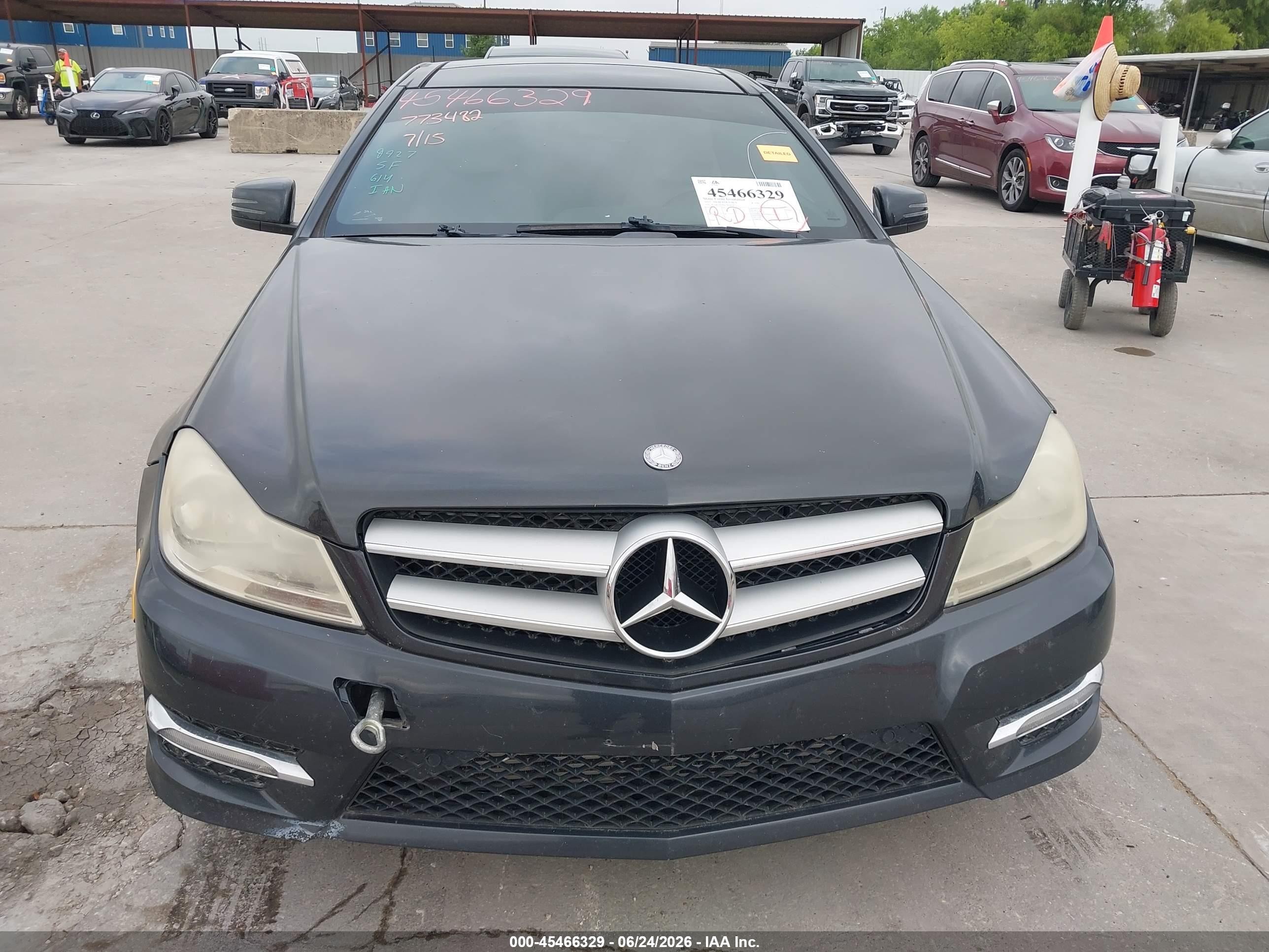 2012 Mercedes-benz C 250   Gray vin: WDDGJ4HB6CF858024