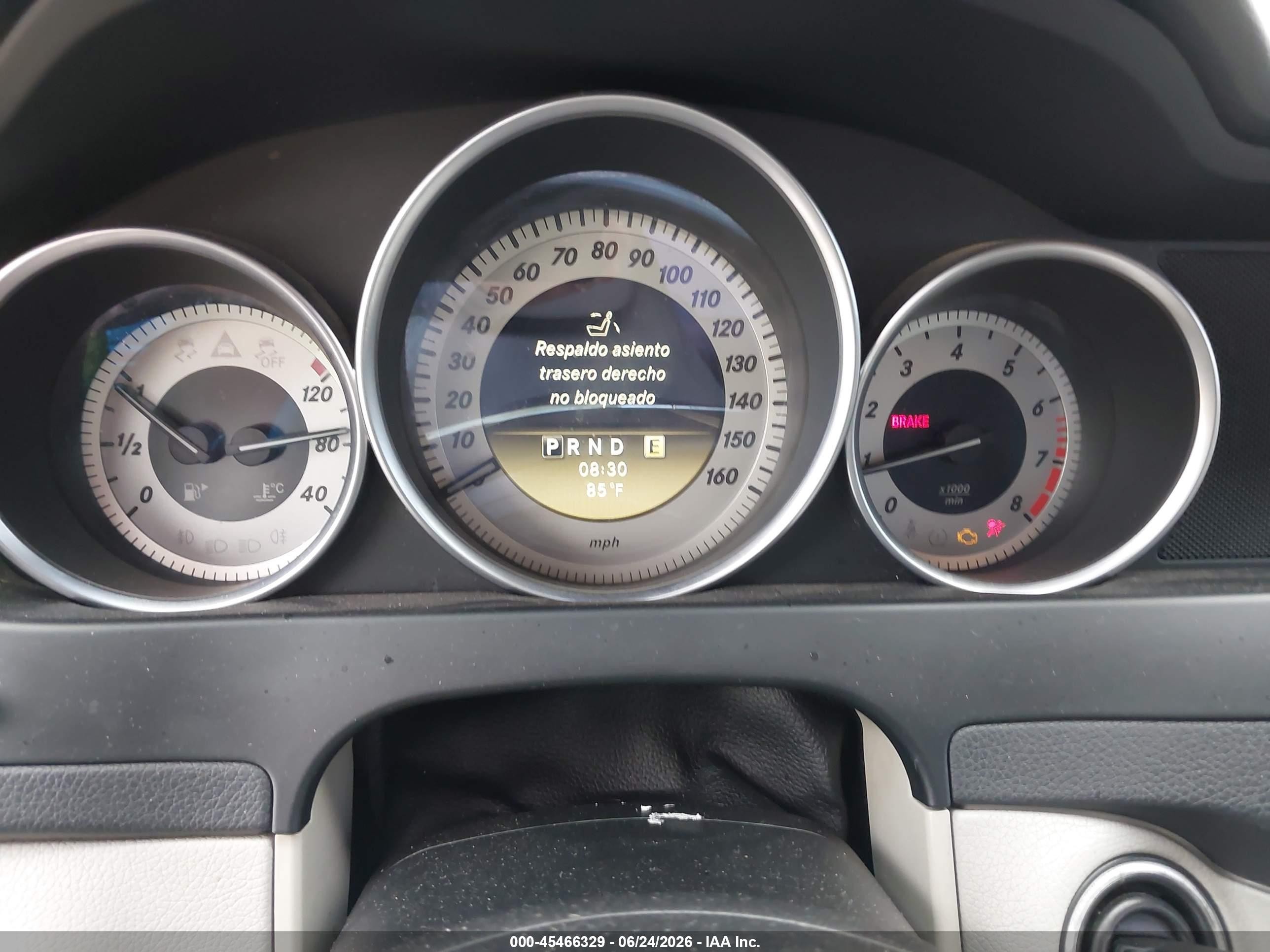 2012 Mercedes-benz C 250   Gray vin: WDDGJ4HB6CF858024