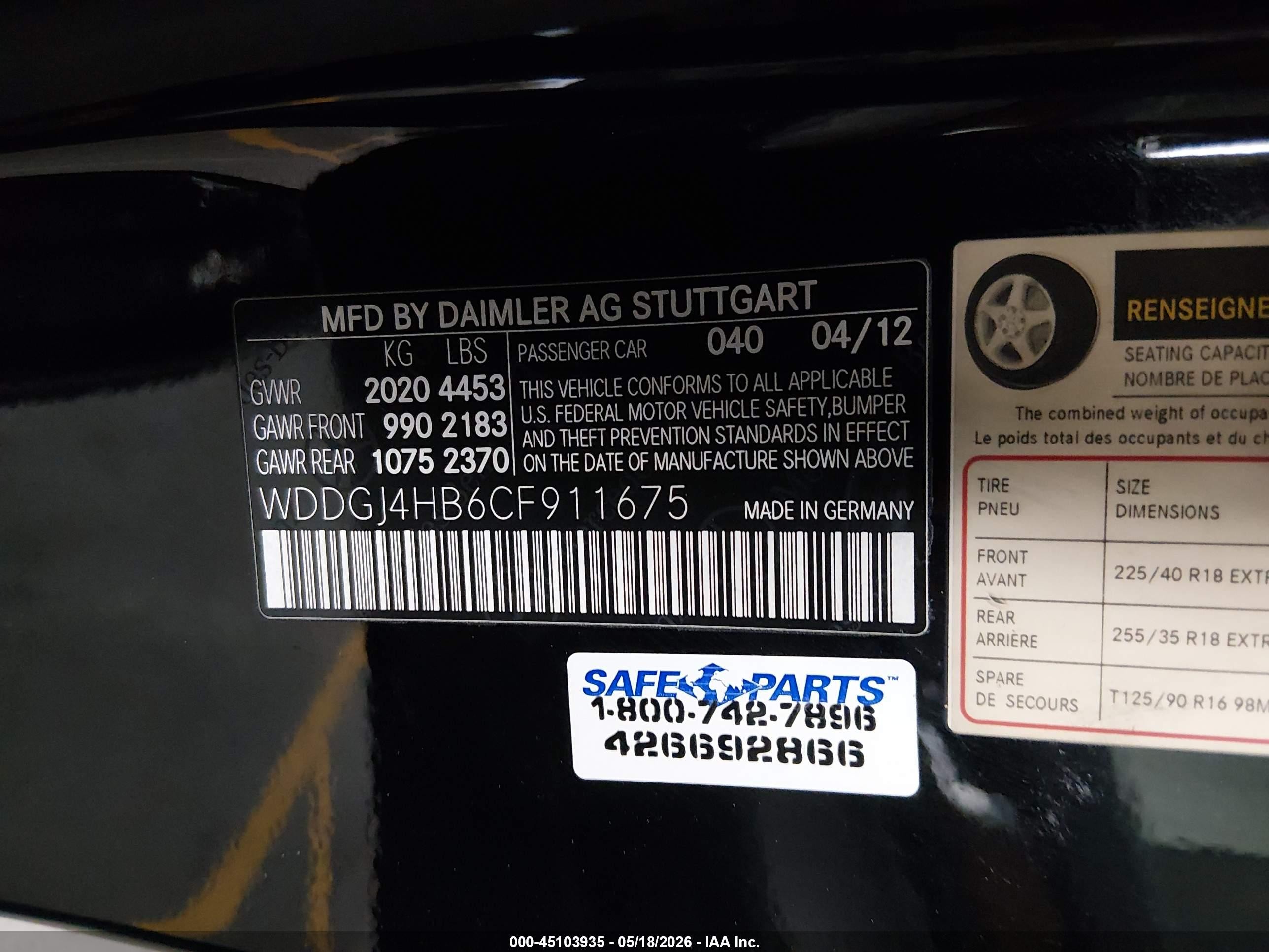 2012 Mercedes-benz C 250   Black vin: WDDGJ4HB6CF911675