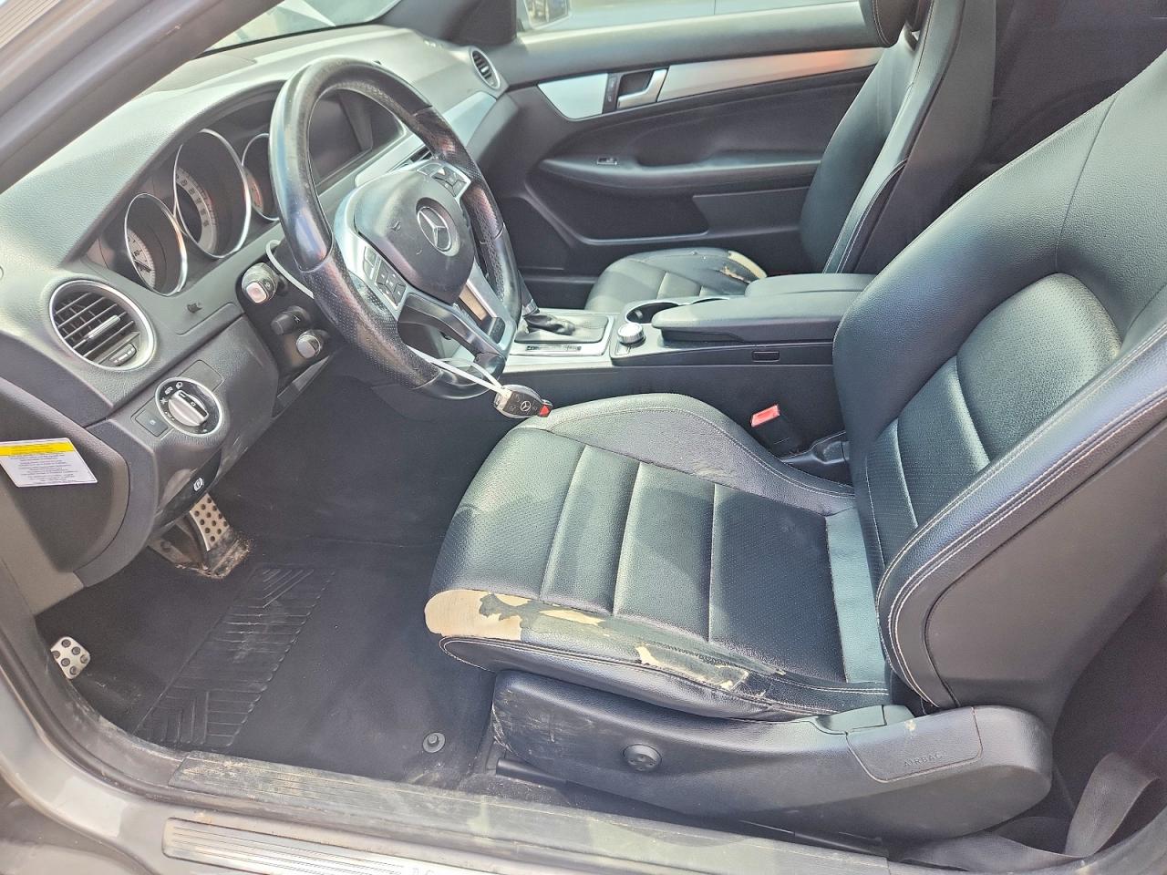 2013 Mercedes-benz C 250 Silver vin: WDDGJ4HB6DF967715