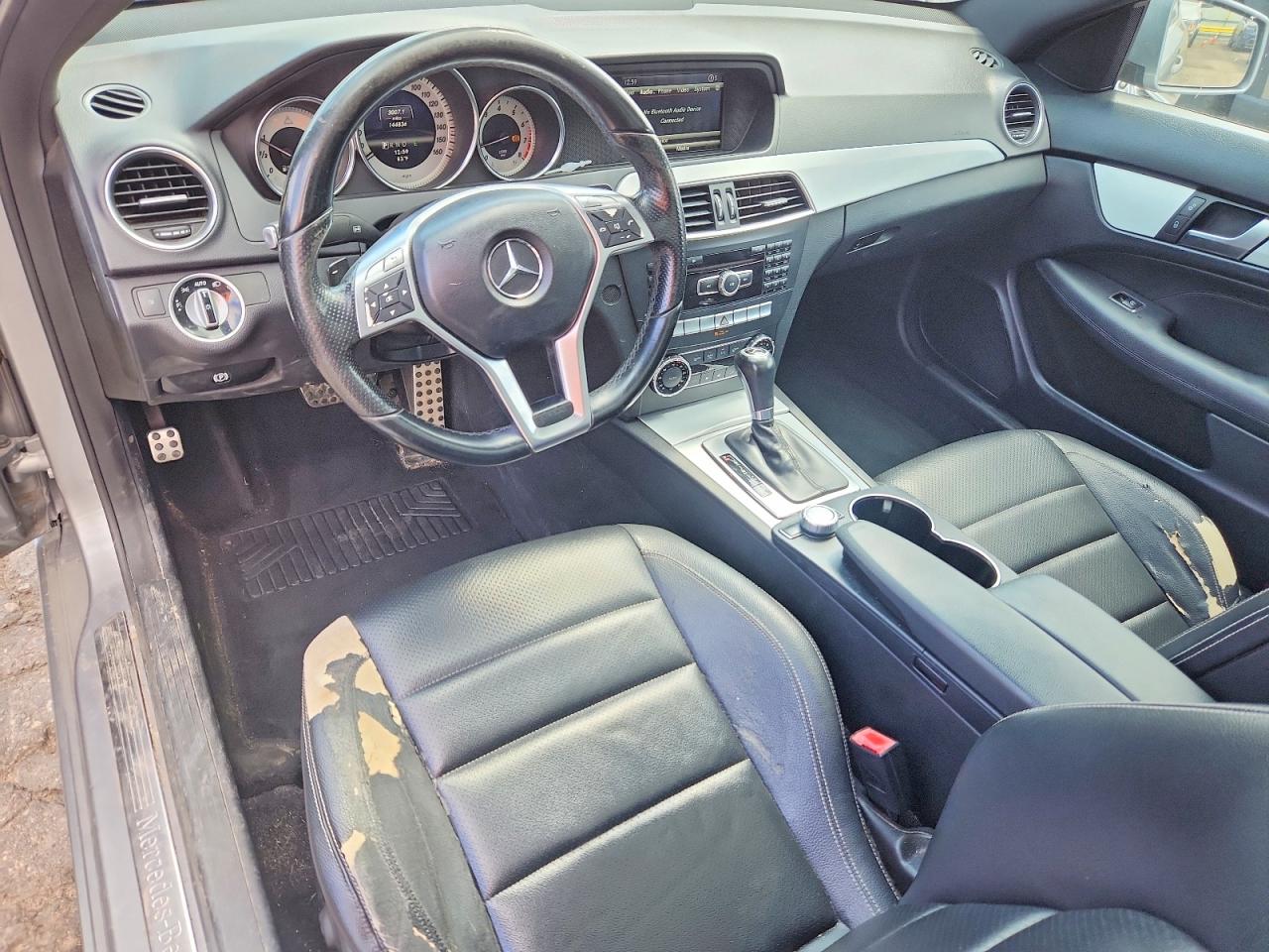 2013 Mercedes-benz C 250 Silver vin: WDDGJ4HB6DF967715