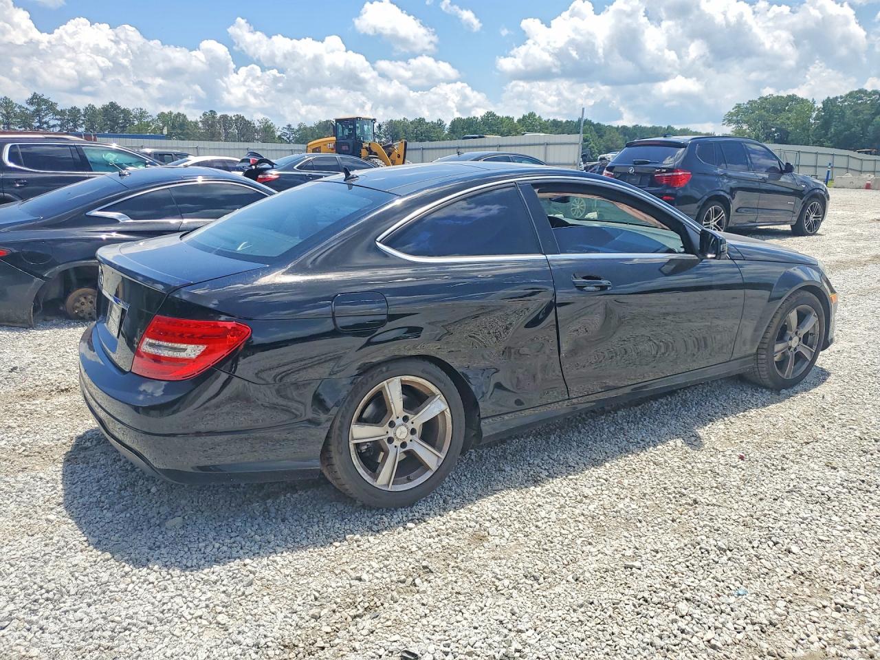 2014 Mercedes-benz C 250 Black vin: WDDGJ4HB6EG292251
