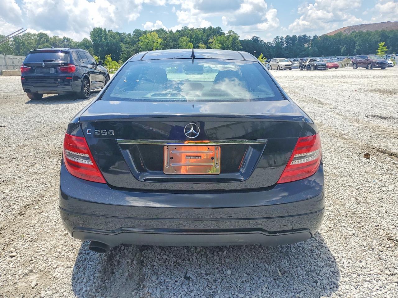 2014 Mercedes-benz C 250 Black vin: WDDGJ4HB6EG292251