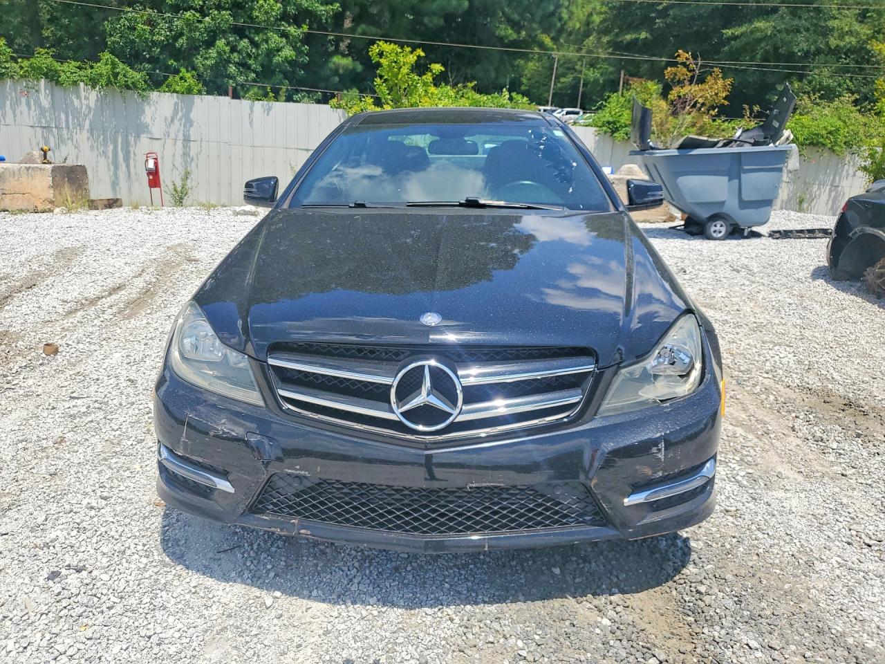 2014 Mercedes-benz C 250 Black vin: WDDGJ4HB6EG292251