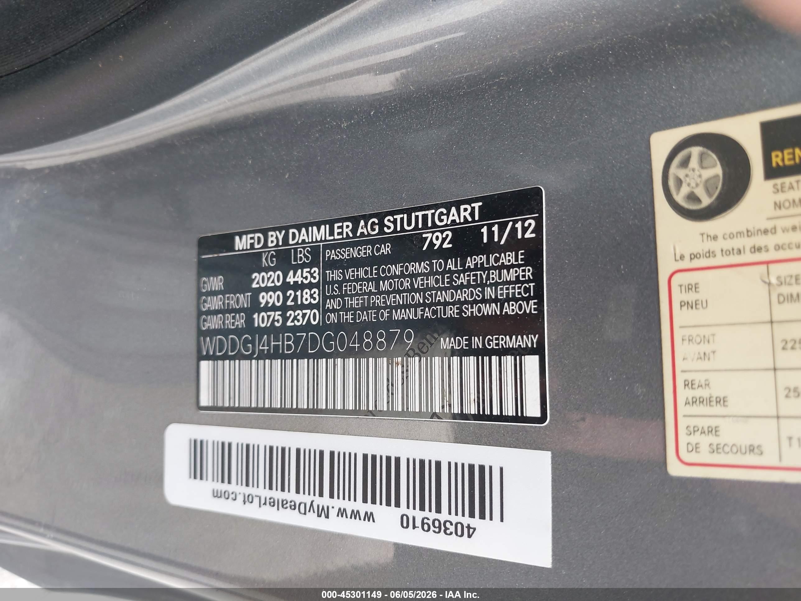 2013 Mercedes-benz C 250   Gray vin: WDDGJ4HB7DG048879