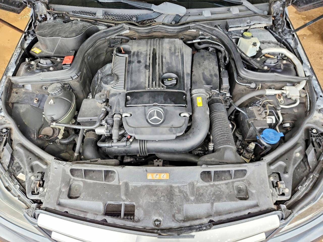 2013 Mercedes-benz C 250 Charcoal vin: WDDGJ4HB7DG053015