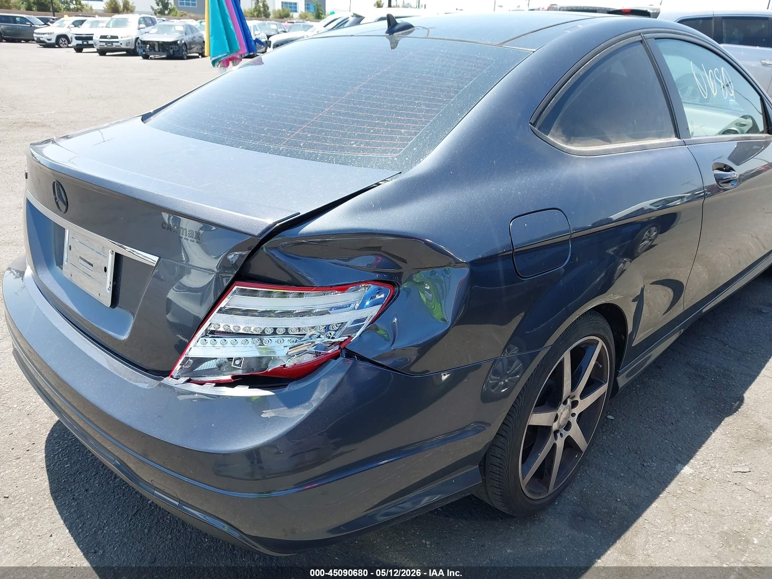 2015 Mercedes-benz C 250   Gray vin: WDDGJ4HB7FG375544