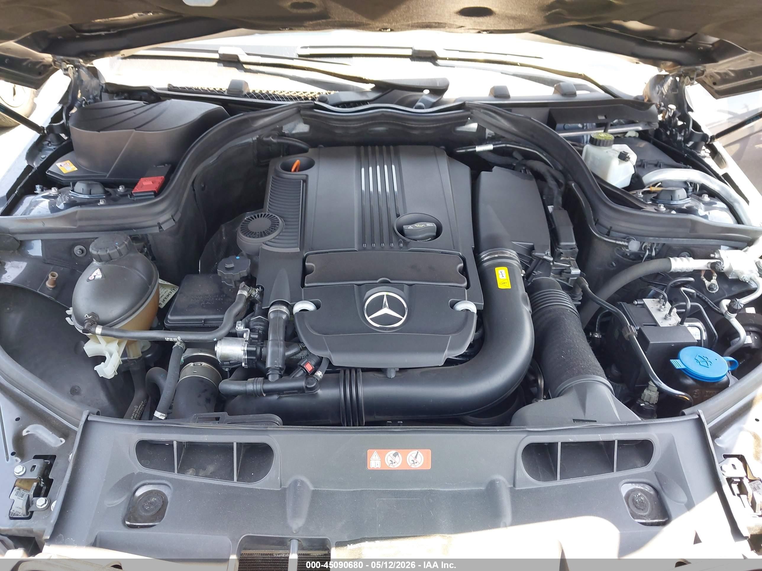 2015 Mercedes-benz C 250   Gray vin: WDDGJ4HB7FG375544