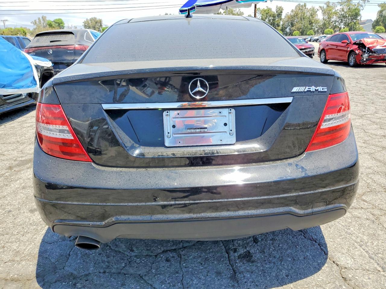 2015 Mercedes-benz C 250 Black vin: WDDGJ4HB7FG385734