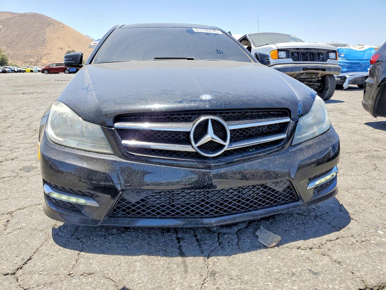 2015 Mercedes-benz C 250 Black vin: WDDGJ4HB7FG385734
