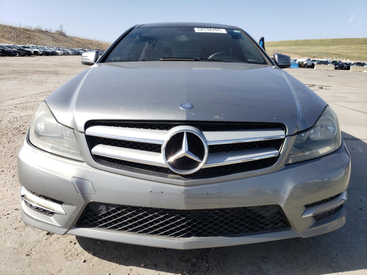 2012 Mercedes-benz C 250 Gray vin: WDDGJ4HB8CF824263