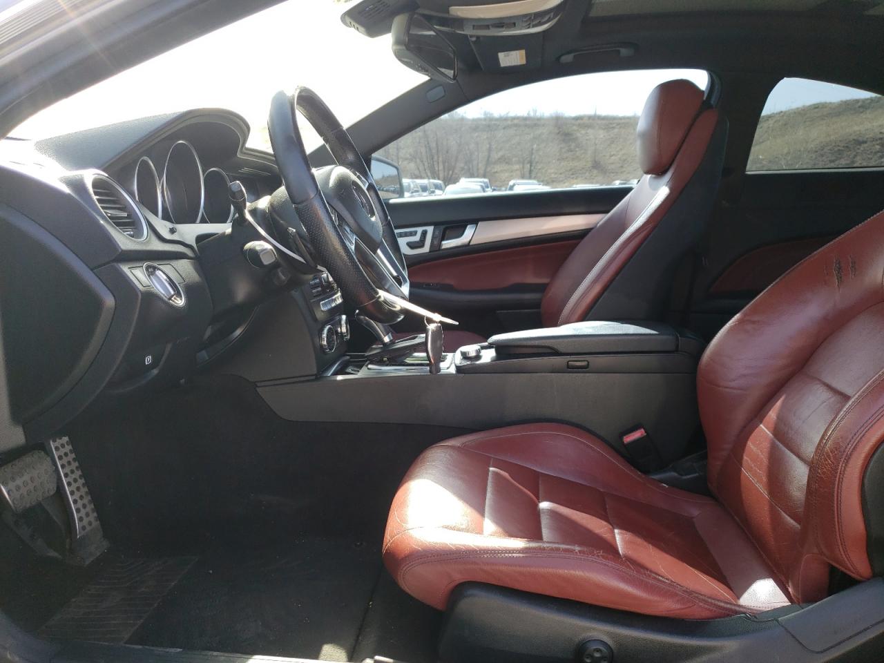 2012 Mercedes-benz C 250 Gray vin: WDDGJ4HB8CF824263