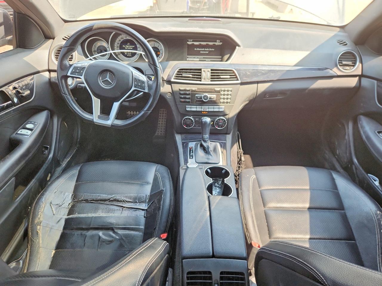 2013 Mercedes-benz C 250 Black vin: WDDGJ4HB8DG012070
