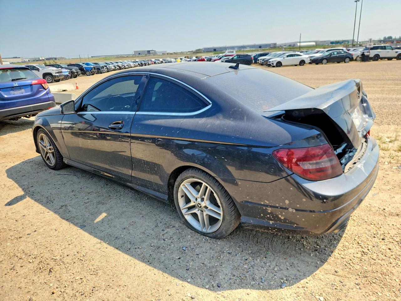2013 Mercedes-benz C 250 Black vin: WDDGJ4HB8DG012070