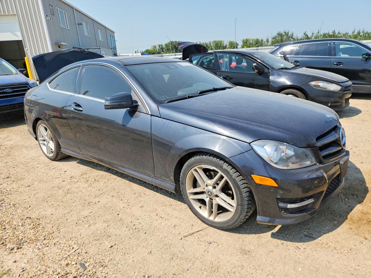 2013 Mercedes-benz C 250 Black vin: WDDGJ4HB8DG012070