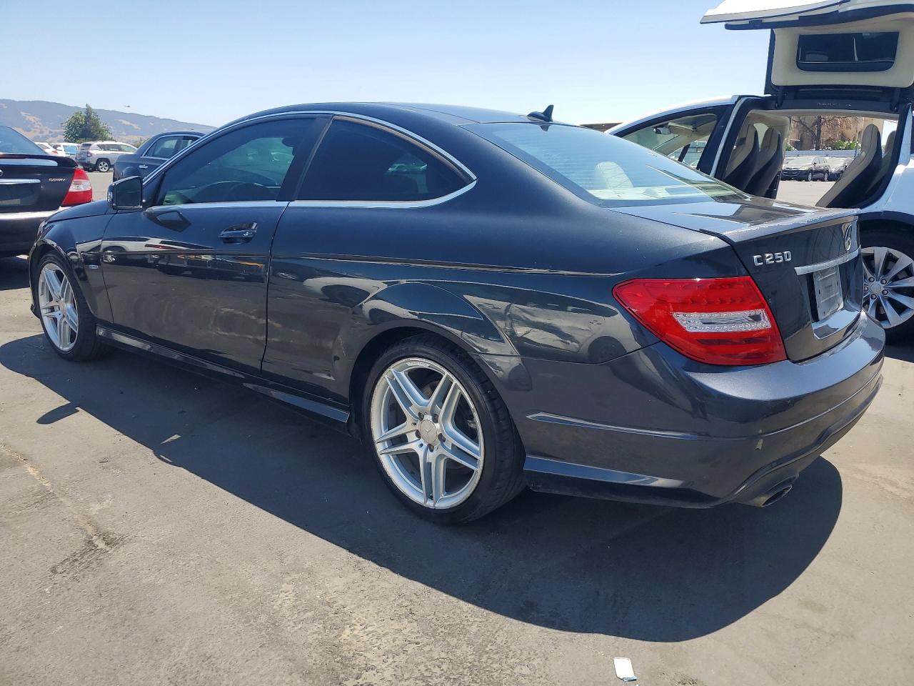 2012 Mercedes-benz C 250 Charcoal vin: WDDGJ4HB9CF932455