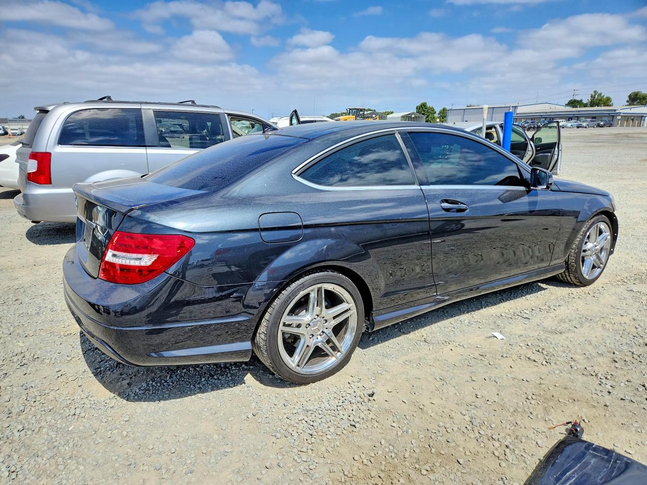 2013 Mercedes-benz C 250 Gray vin: WDDGJ4HB9DF980409