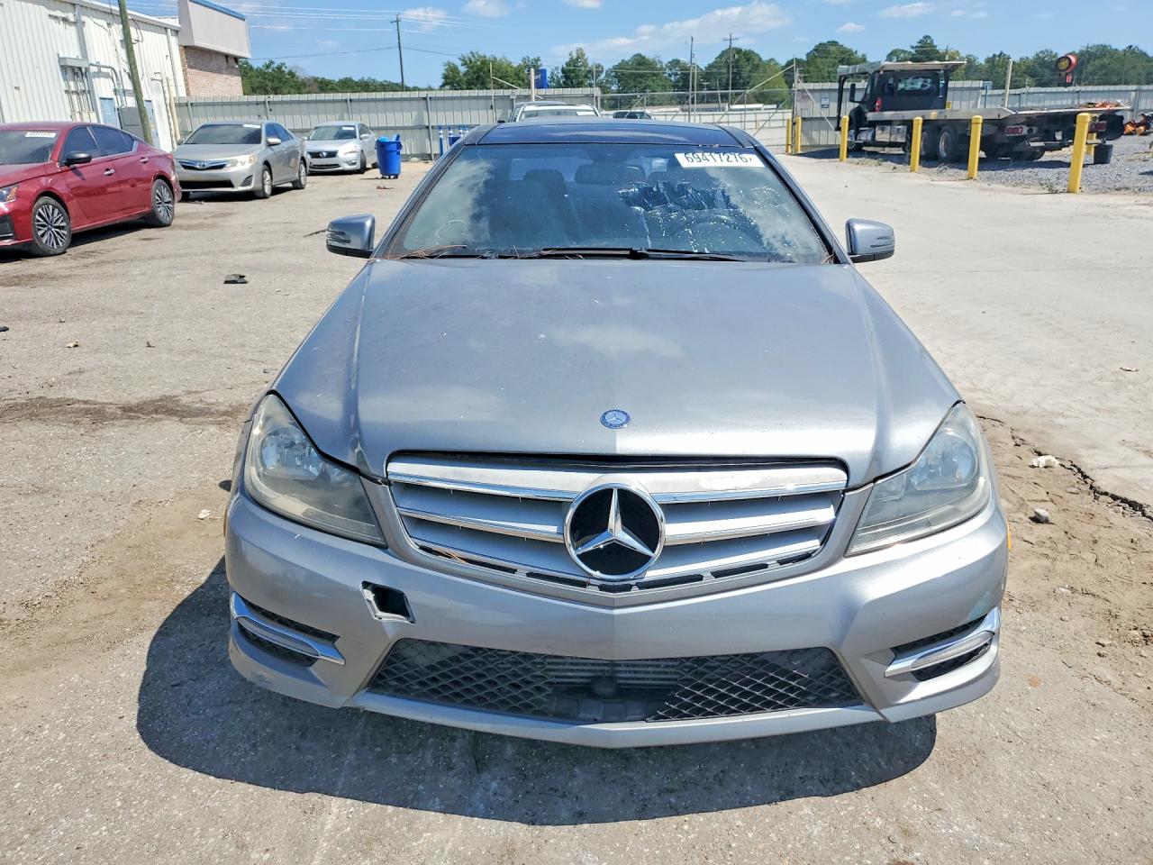 2013 Mercedes-benz C 250 Gray vin: WDDGJ4HB9DG060046