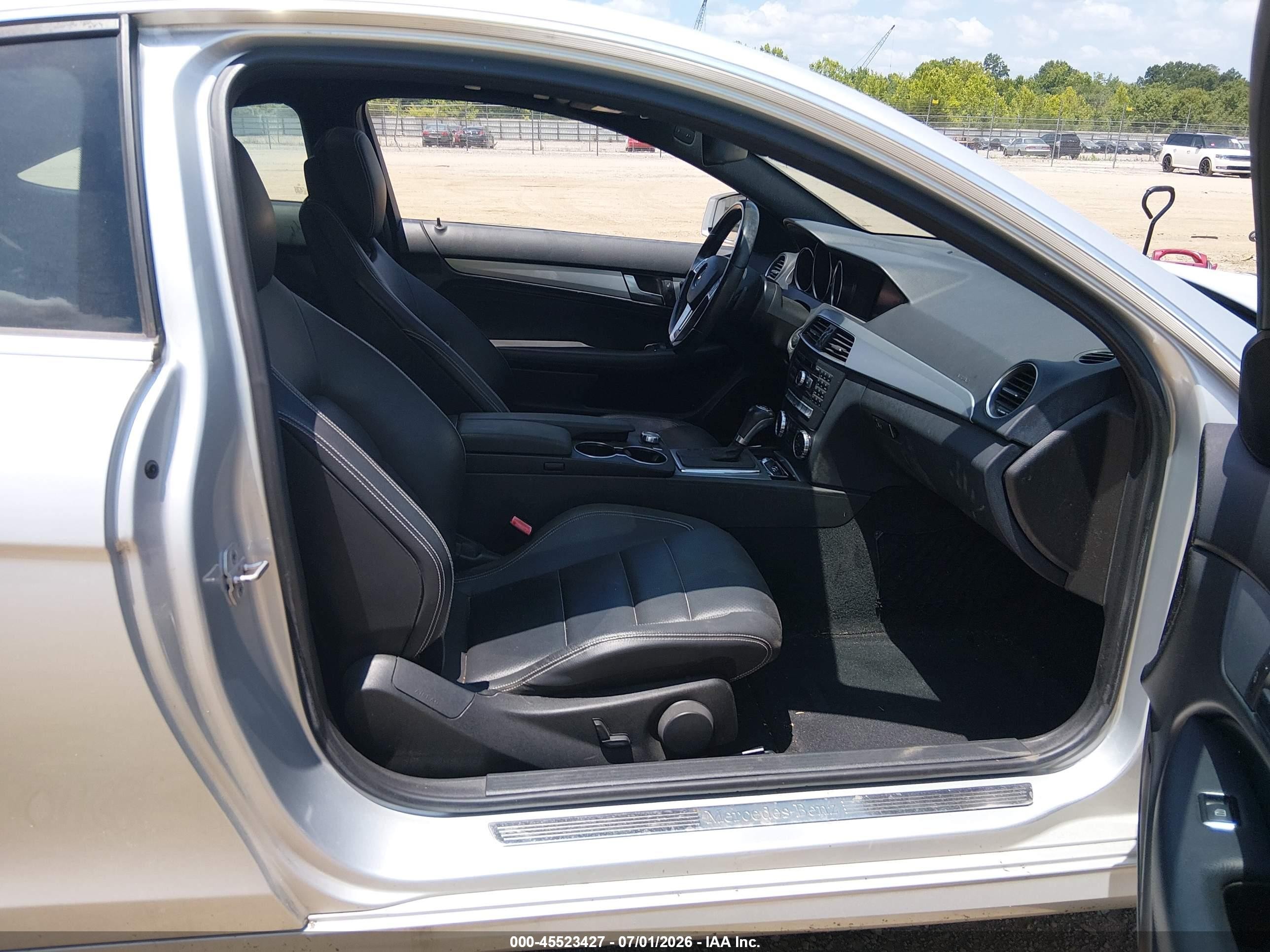 2012 Mercedes-benz C 350 Sport Silver vin: WDDGJ5HB5CF918154