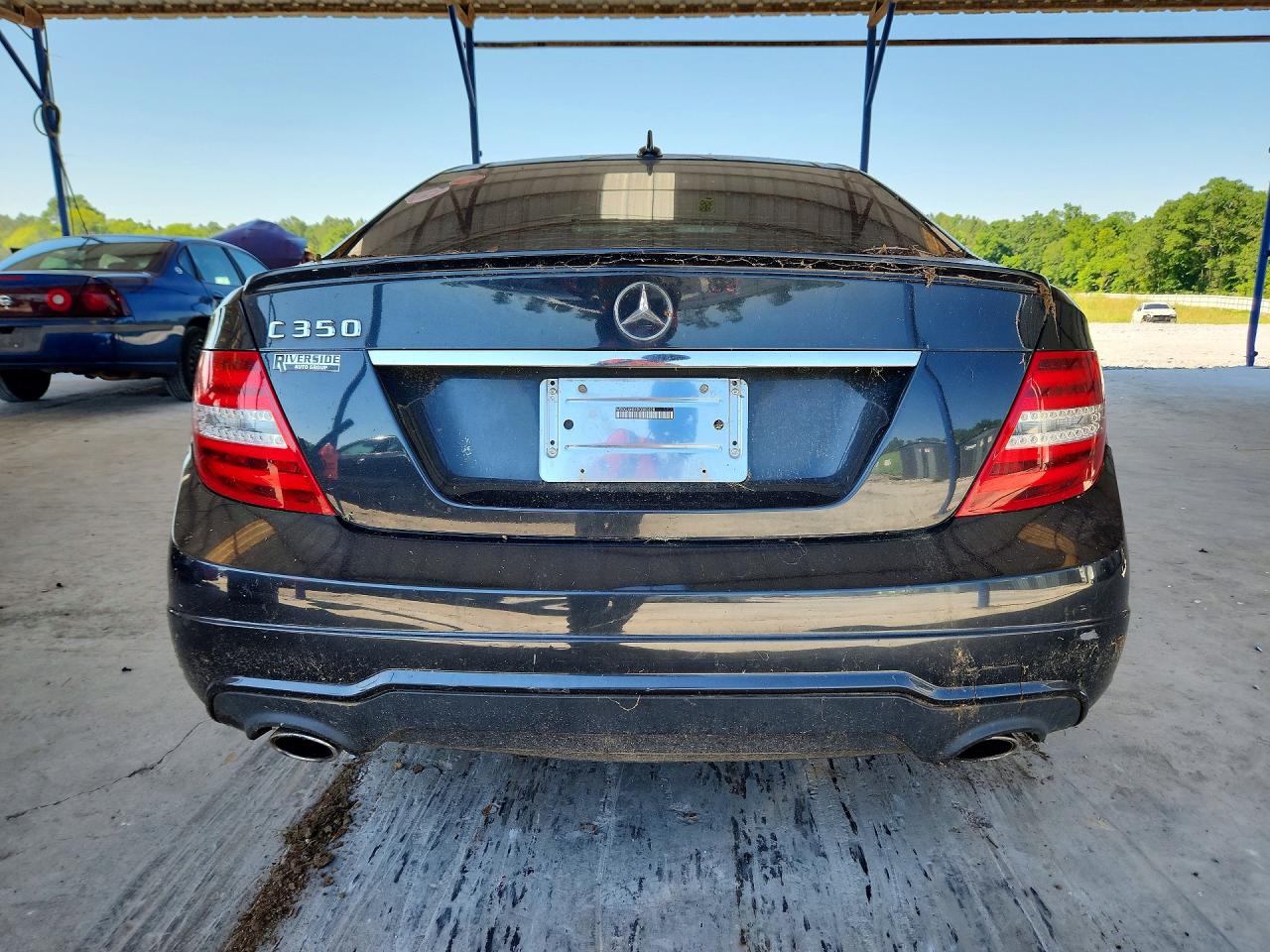 2013 Mercedes-benz C 350 Gray vin: WDDGJ5HB9DG082828