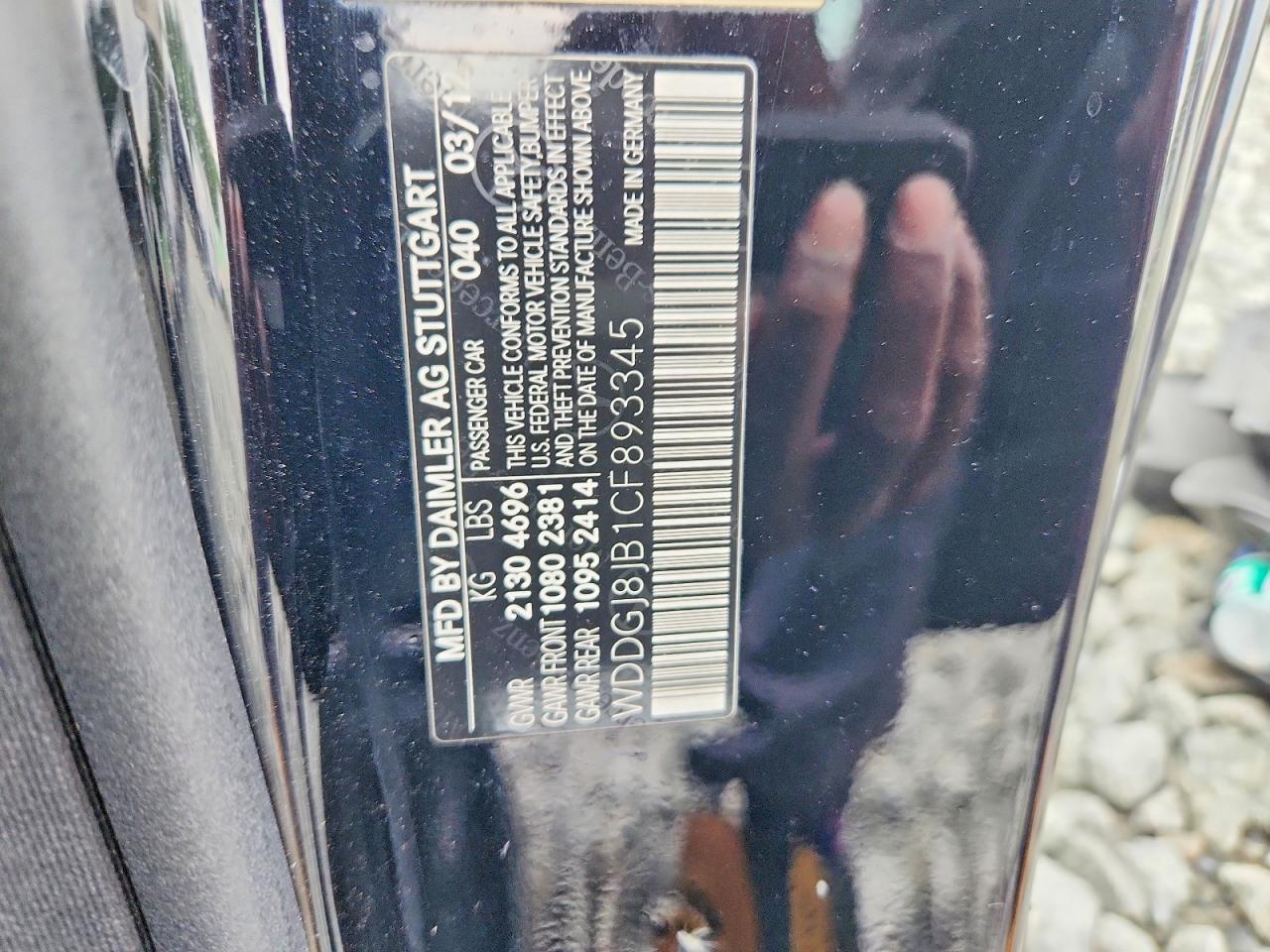 2012 Mercedes-benz C 350 4matic Black vin: WDDGJ8JB1CF893345