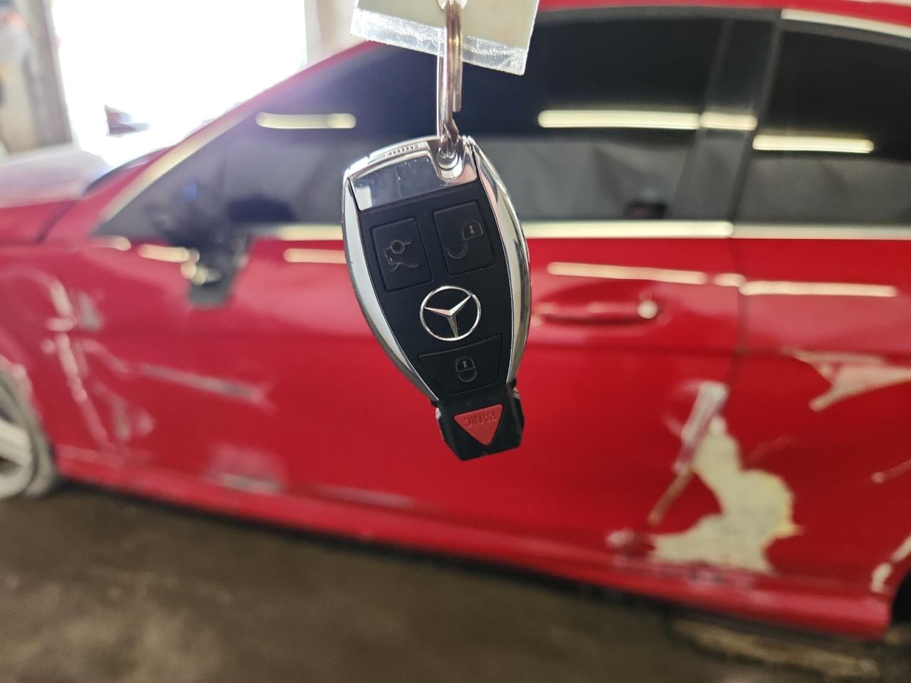 2014 Mercedes-benz C 350 4matic Red vin: WDDGJ8JB7EG257784 Damage: Left Mirror, Broken, Replacement Required