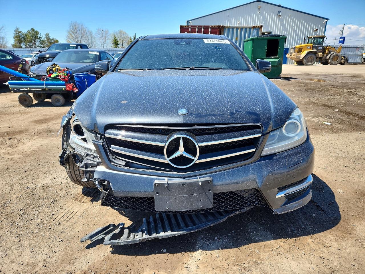 2012 Mercedes-benz C 350 4matic Угольный vin: WDDGJ8JB9CF888670