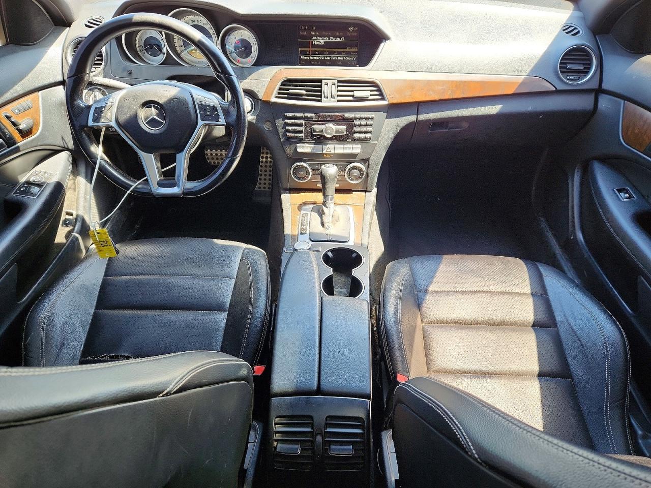 2012 Mercedes-benz C 350 4matic Угольный vin: WDDGJ8JB9CF888670