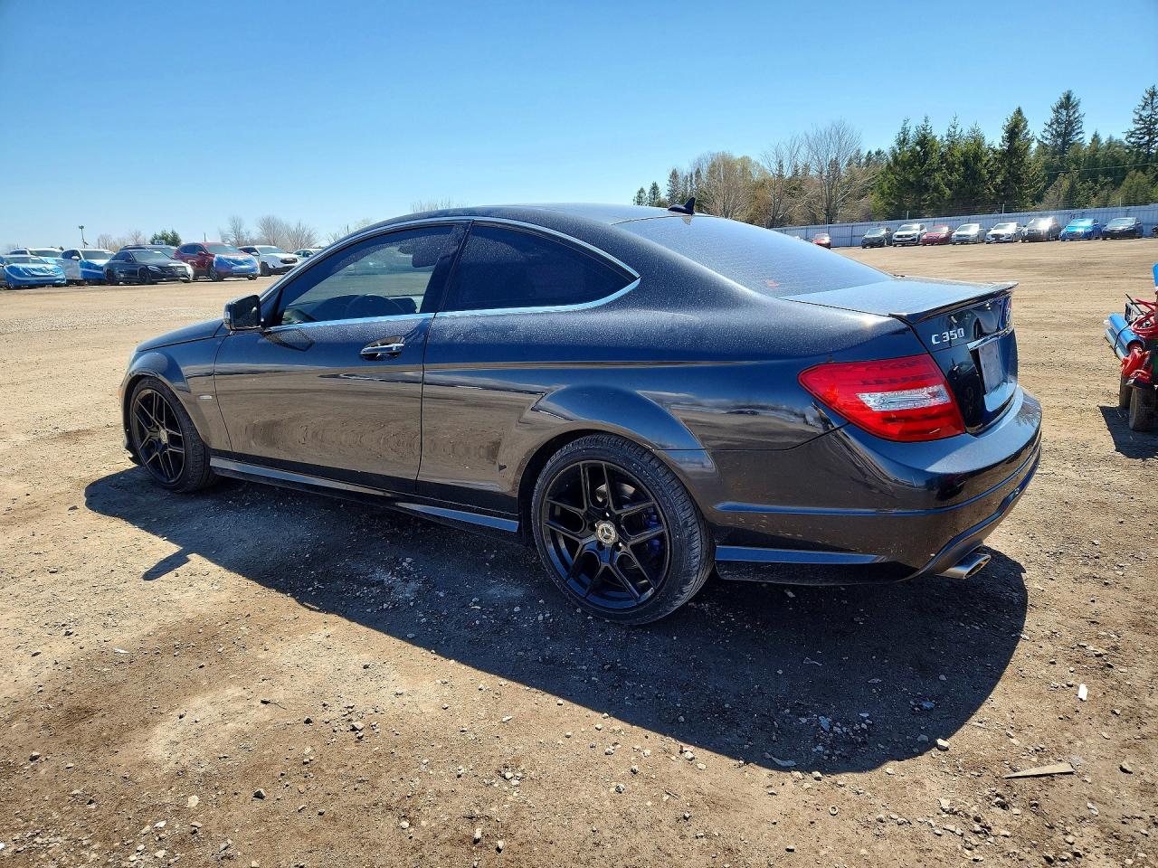 2012 Mercedes-benz C 350 4matic Угольный vin: WDDGJ8JB9CF888670