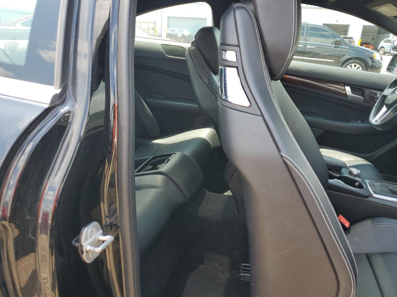 2012 Mercedes-benz C 350 4matic Black vin: WDDGJ8JBXCF902883