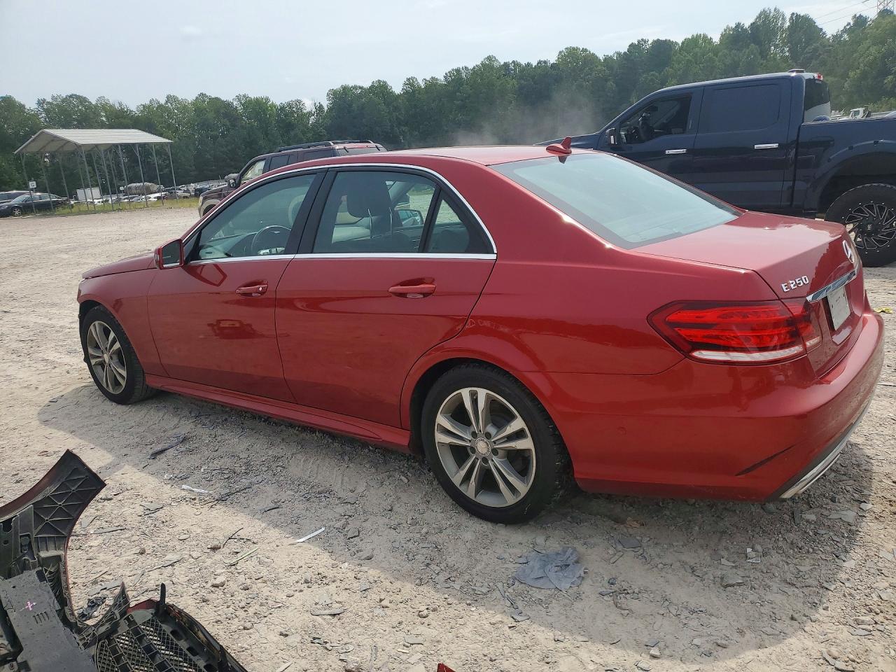 2014 Mercedes-benz E 250 Bluetec Красный vin: WDDHF0EB4EA943642
