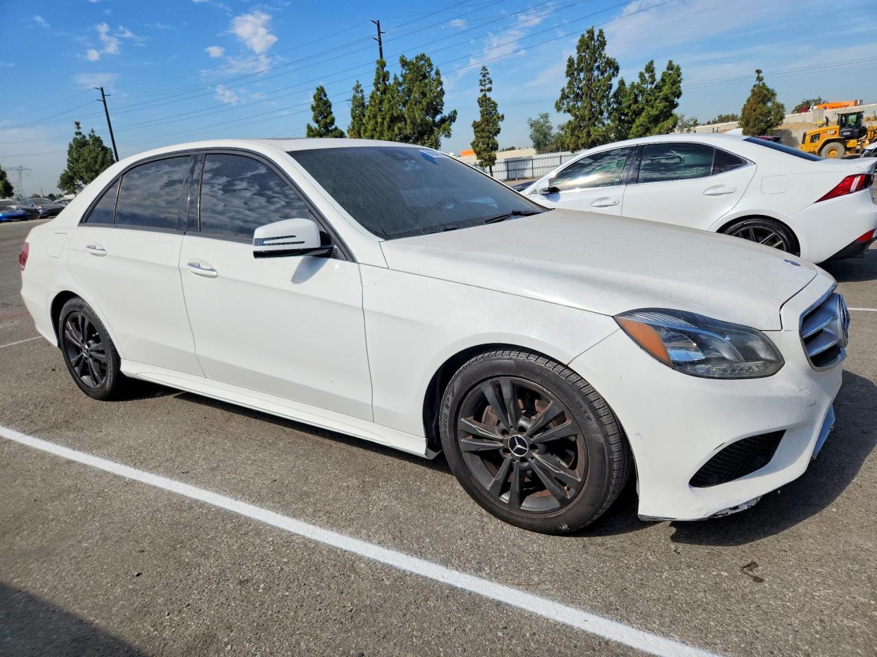 2014 Mercedes-benz E 250 Bluetec White vin: WDDHF0EB5EA995605