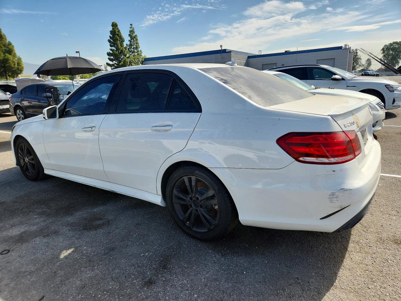 2014 Mercedes-benz E 250 Bluetec White vin: WDDHF0EB5EA995605