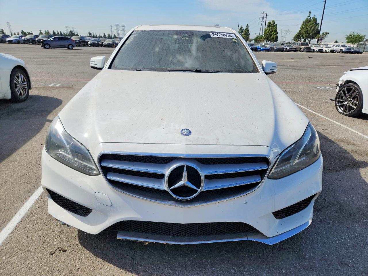 2014 Mercedes-benz E 250 Bluetec White vin: WDDHF0EB5EA995605