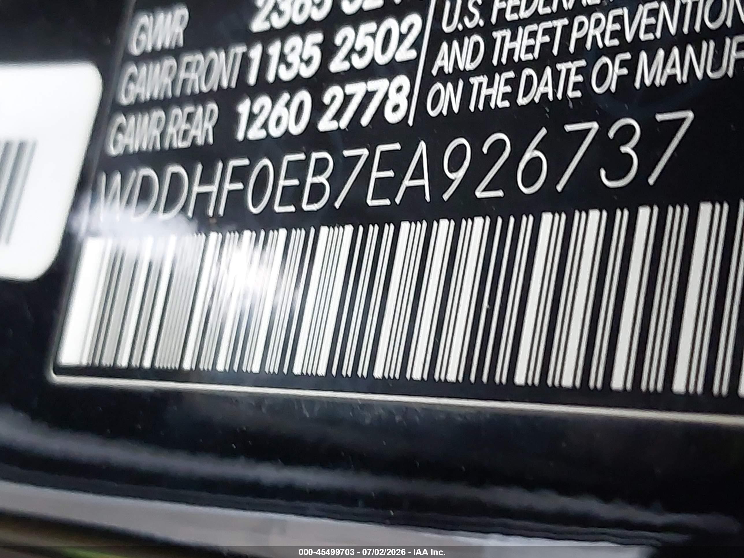 2014 Mercedes-benz E 250 Bluetec Черный vin: WDDHF0EB7EA926737