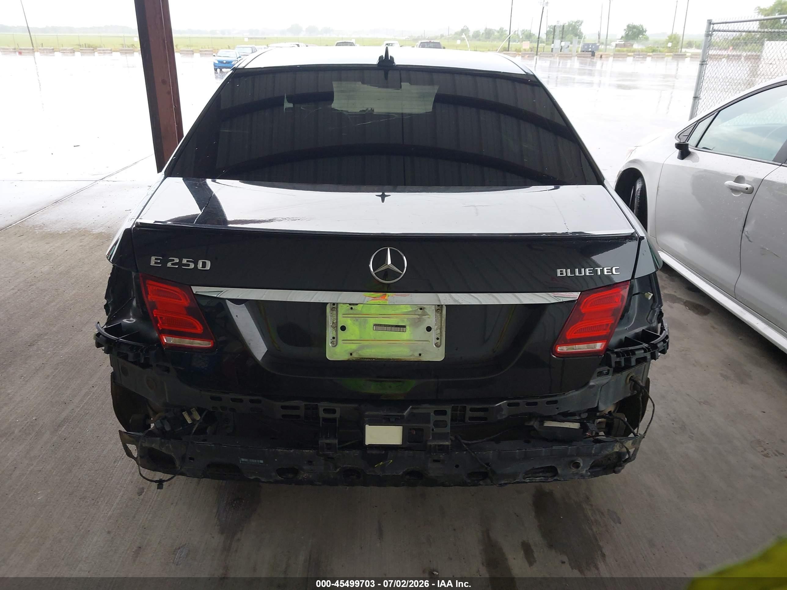 2014 Mercedes-benz E 250 Bluetec Черный vin: WDDHF0EB7EA926737