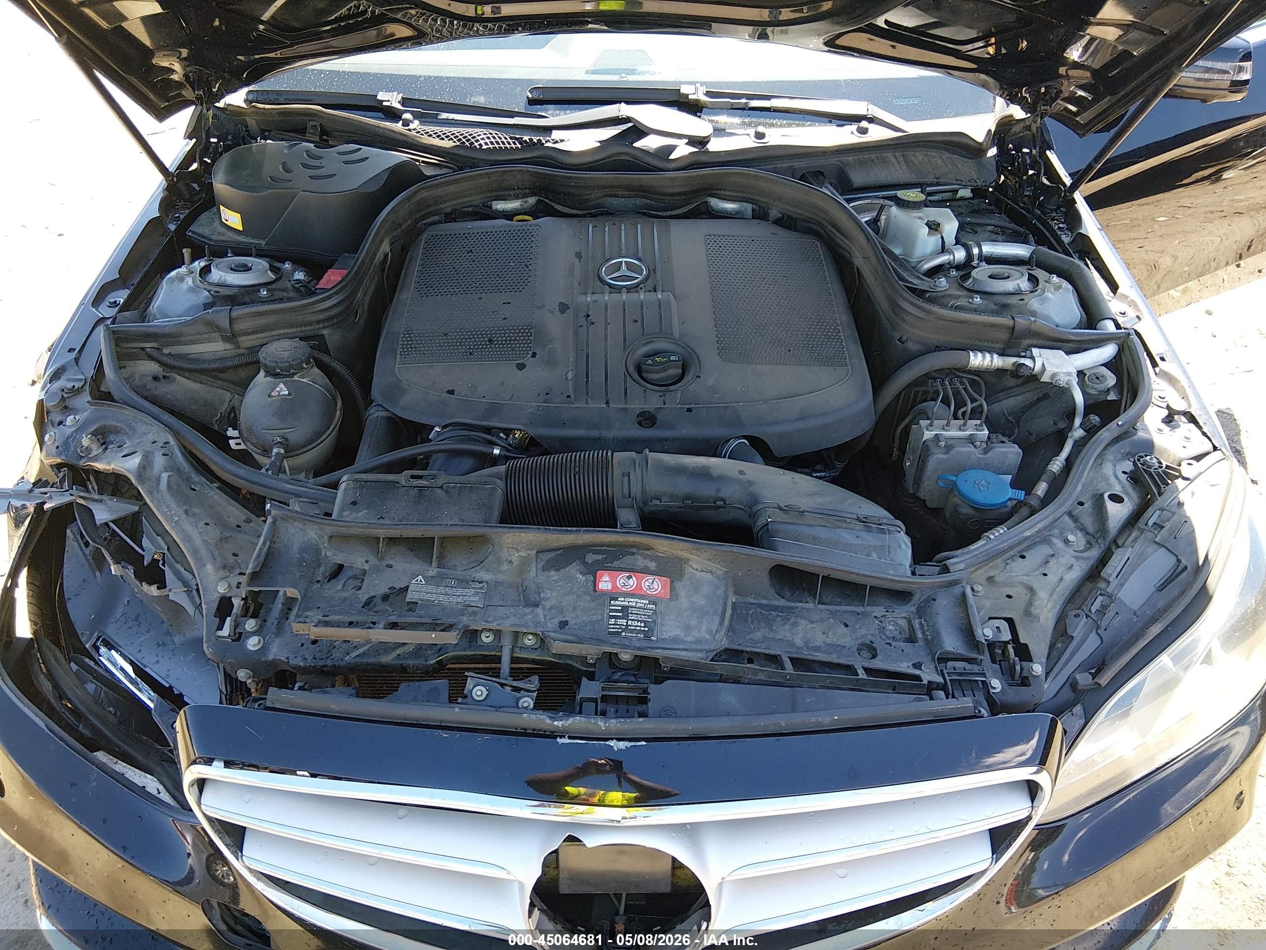 2014 Mercedes-benz E 250 Bluetec   Black vin: WDDHF0EB9EA880294