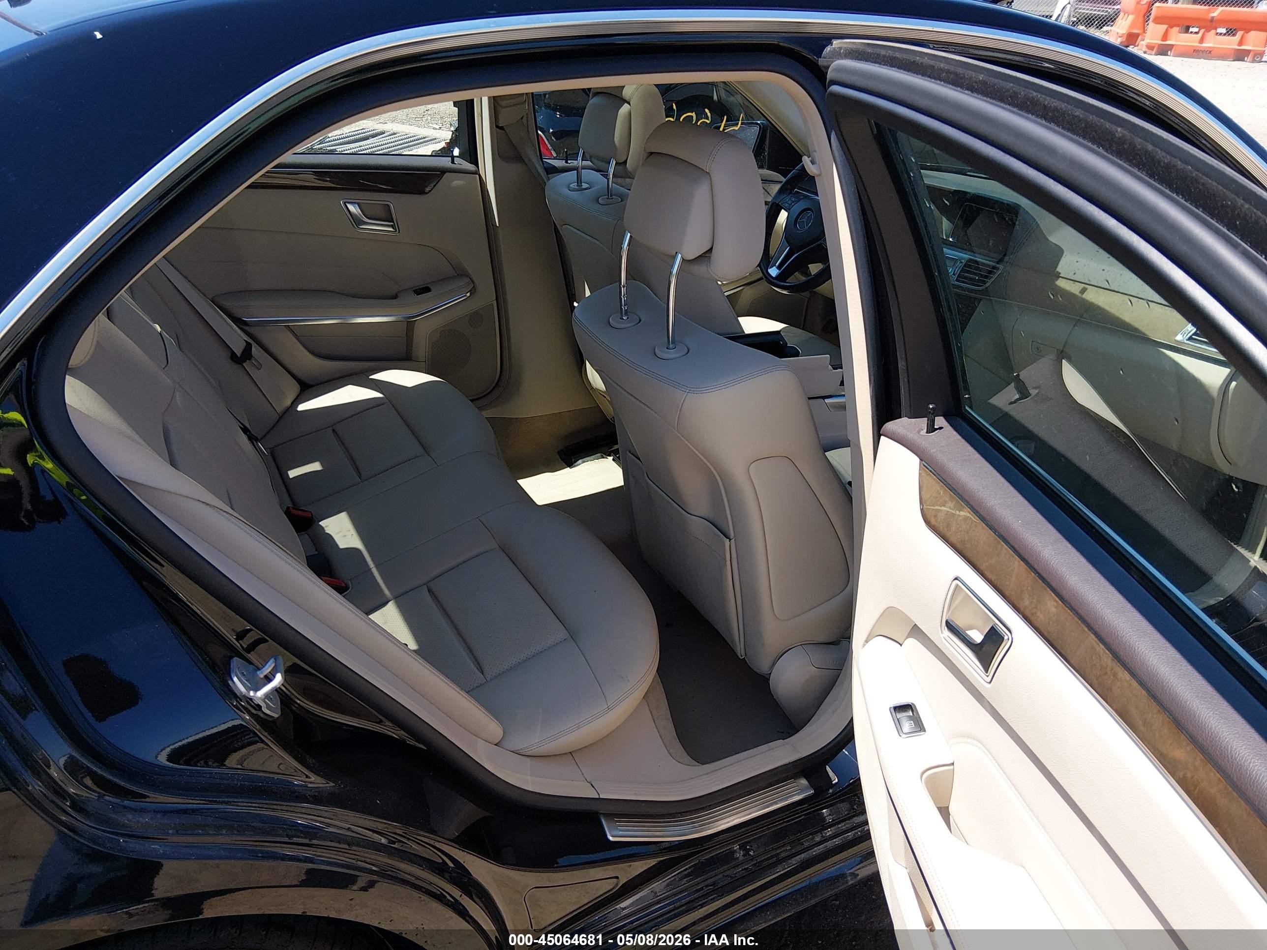 2014 Mercedes-benz E 250 Bluetec   Black vin: WDDHF0EB9EA880294