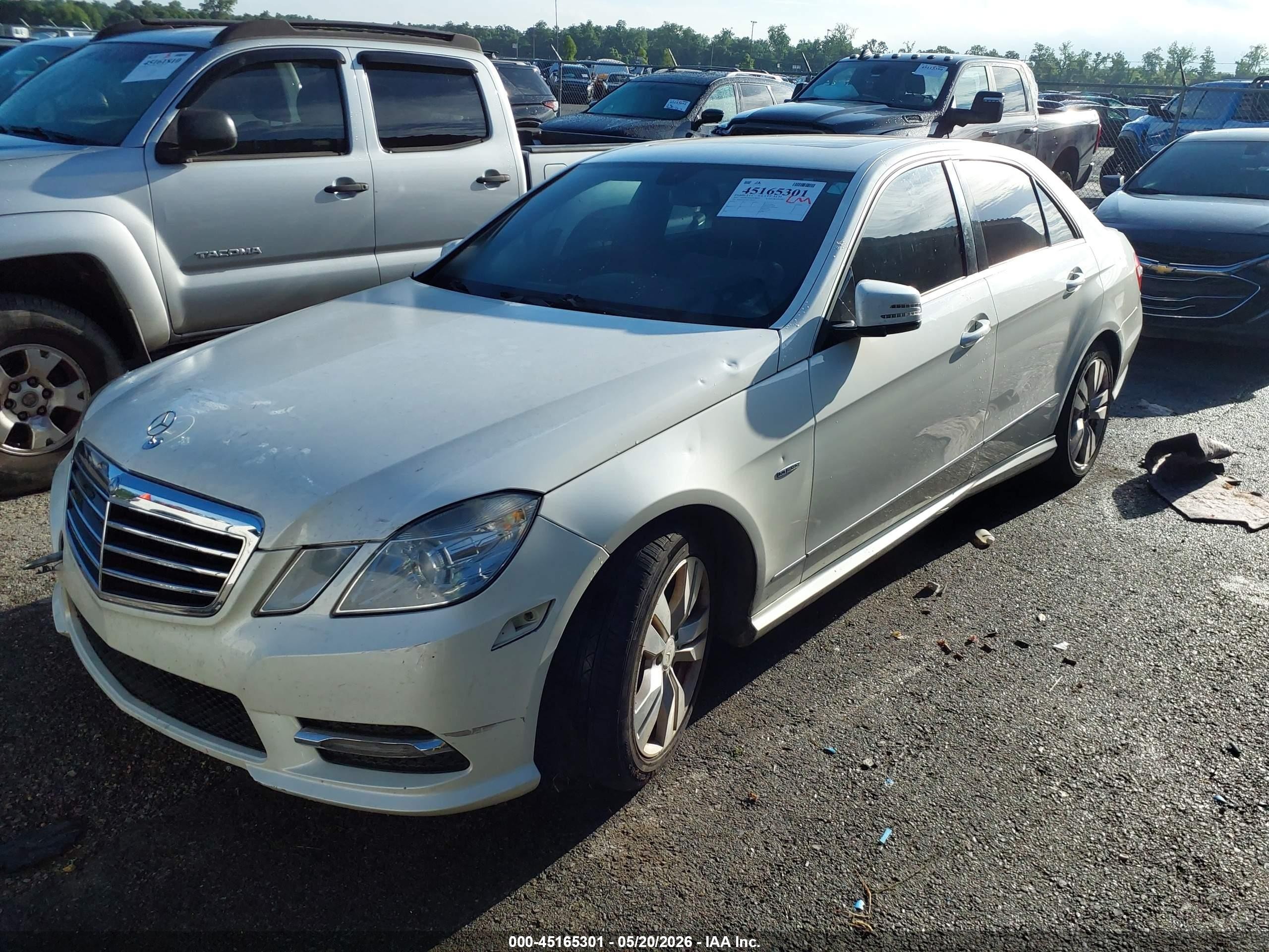 2012 Mercedes-benz E 350 Bluetec White vin: WDDHF2EB0CA583763