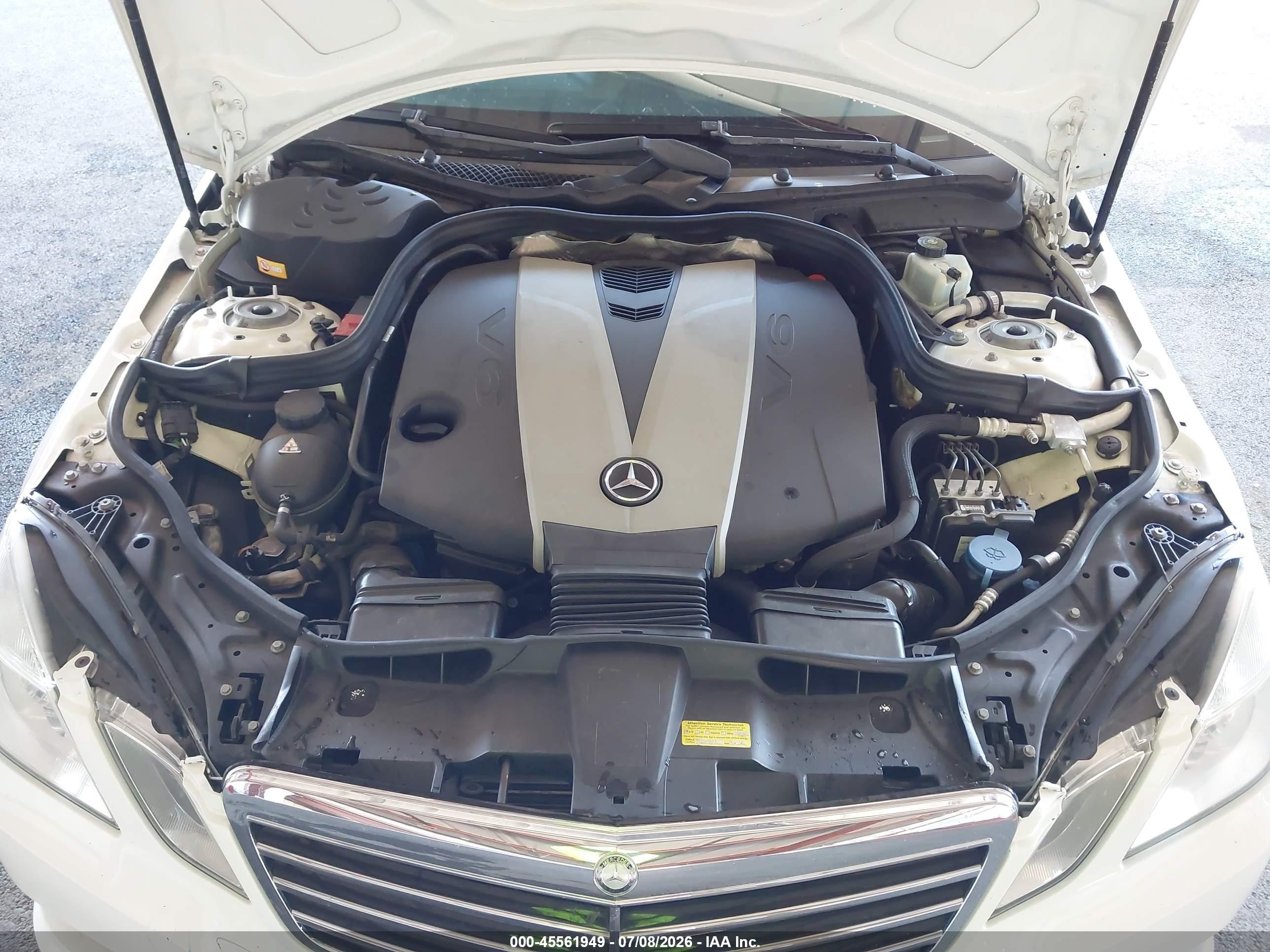 2013 Mercedes-benz E 350 Bluetec   White vin: WDDHF2EB0DA695545