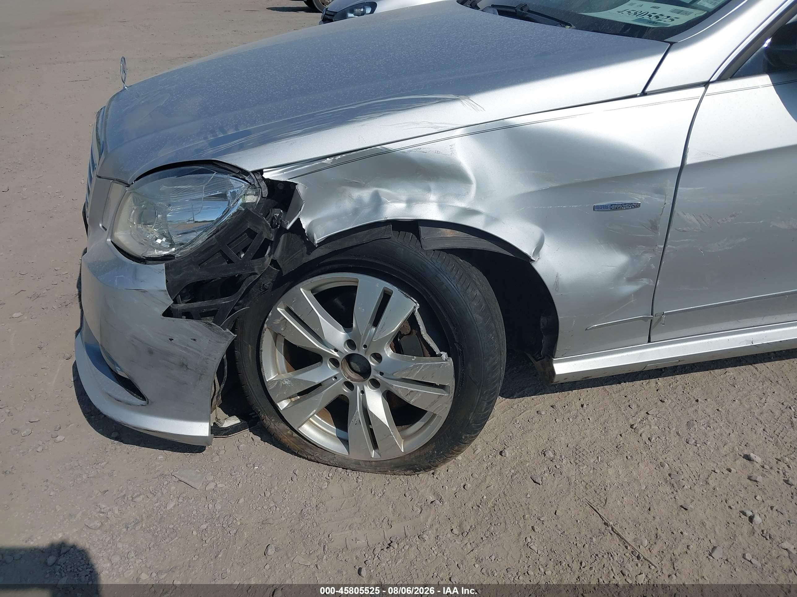 2012 Mercedes-benz E 350 Bluetec   Серебряный vin: WDDHF2EB1CA607049