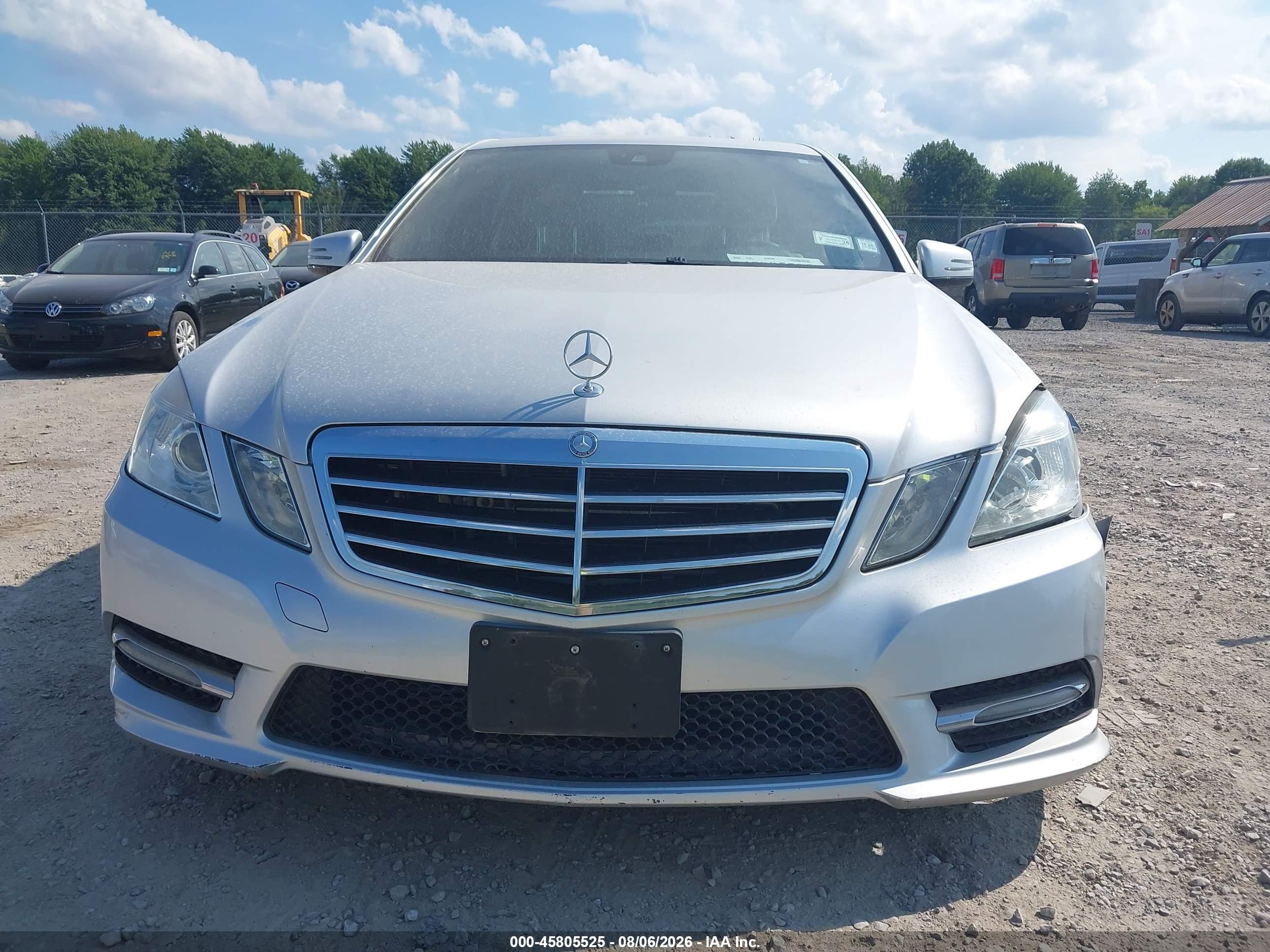2012 Mercedes-benz E 350 Bluetec   Серебряный vin: WDDHF2EB1CA607049