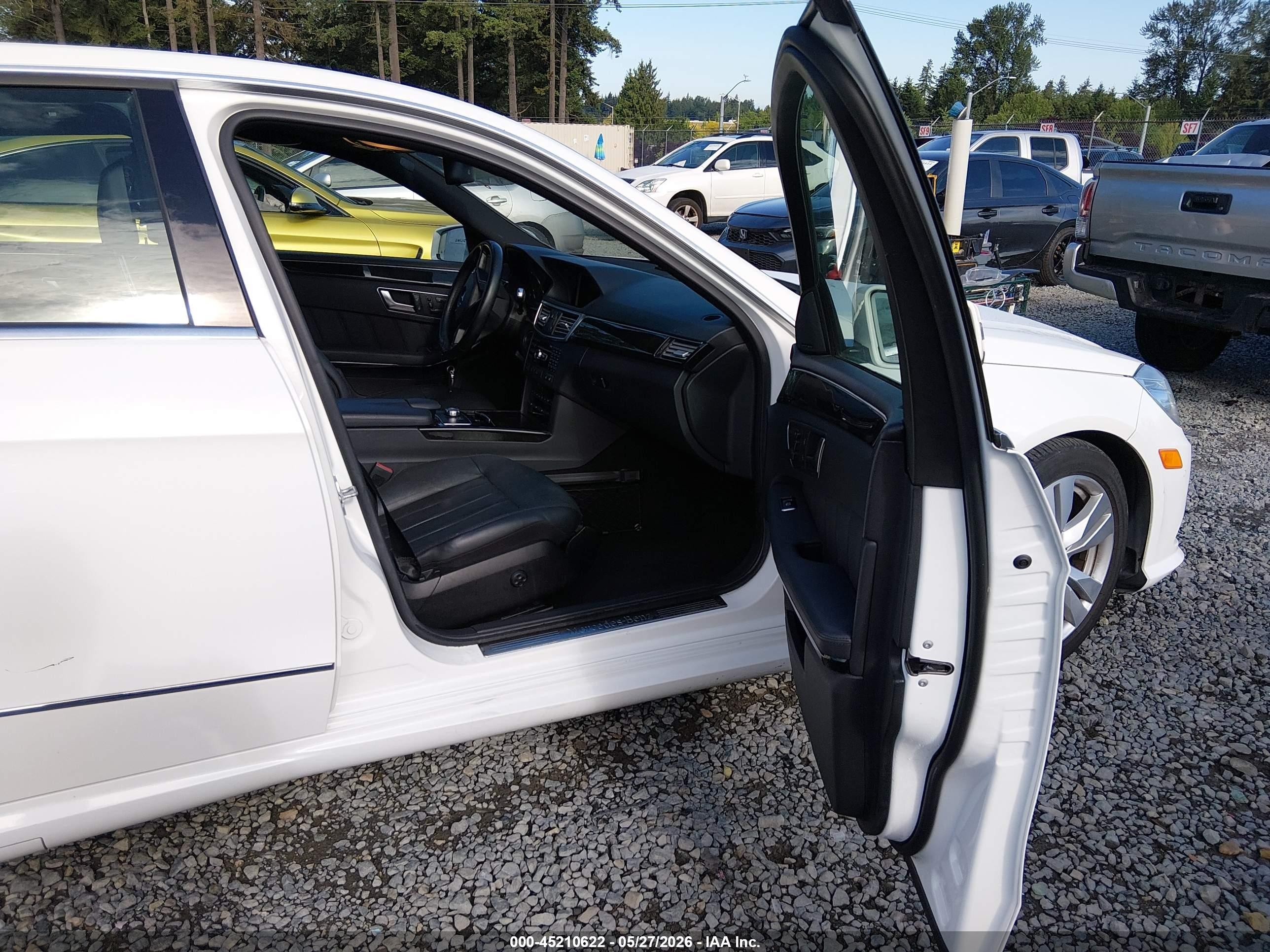 2013 Mercedes-benz E 350 Bluetec   Белый vin: WDDHF2EB1DA740685